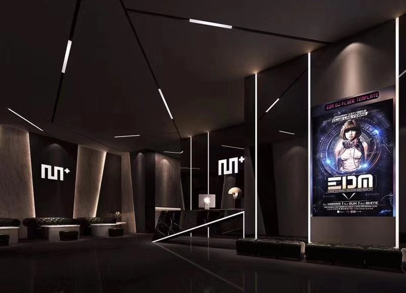 湖北荊門鐘祥"MUSE PLUS"酒吧施工現(xiàn)場 湖北荊門鐘祥"MUSE PLUS"酒吧施工現(xiàn)場