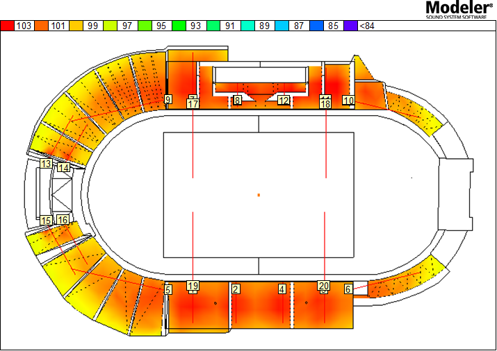 ?31Hz~16kHz直達聲壓聲場分析圖