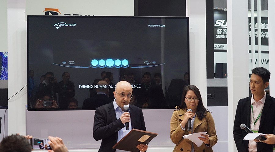 POWERSOFT 與 REYN AUDIO授權(quán)儀式 POWERSOFT 與 REYN AUDIO授權(quán)儀式