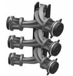 連續(xù)弧形衍射單縫歧管