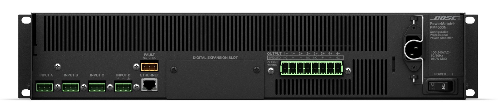 PowerMatch PM4500/4500N 可配置專業(yè)功率放大器