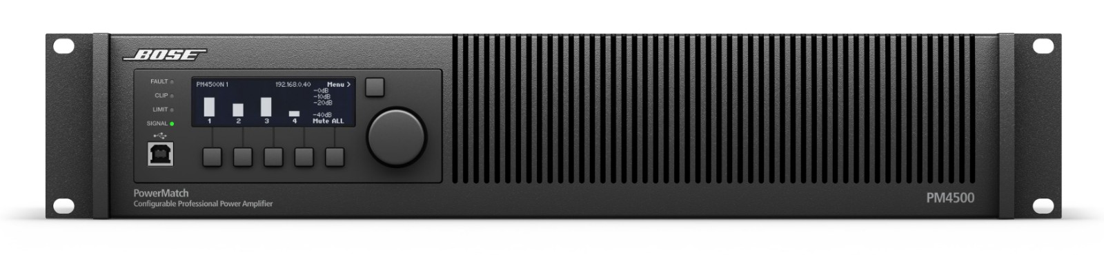 PowerMatch PM4500/4500N 可配置專業(yè)功率放大器