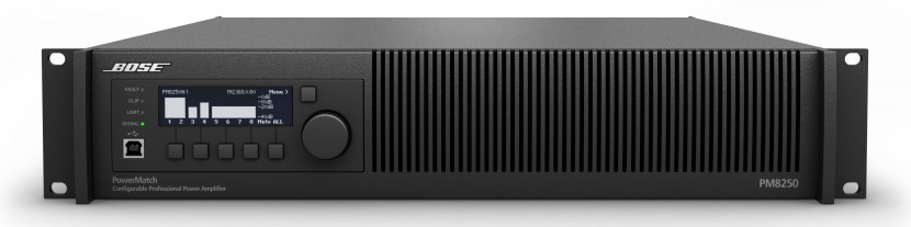 PowerMatch PM8250/8250N 可配置專業(yè)功率放大器