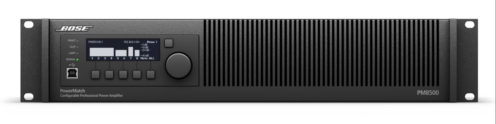 PowerMatch PM8500/8500N 可配置專業(yè)功率放大器 PowerMatch PM8500/8500N 可配置專業(yè)功率放大器