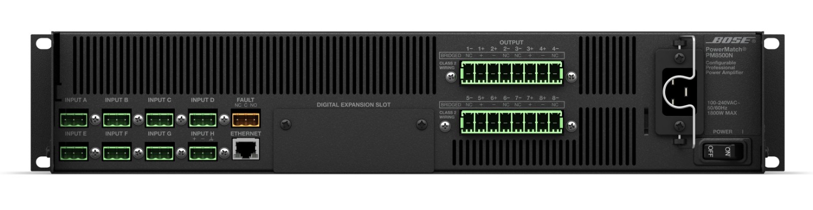 PowerMatch PM8500/8500N 可配置專業(yè)功率放大器 PowerMatch PM8500/8500N 可配置專業(yè)功率放大器
