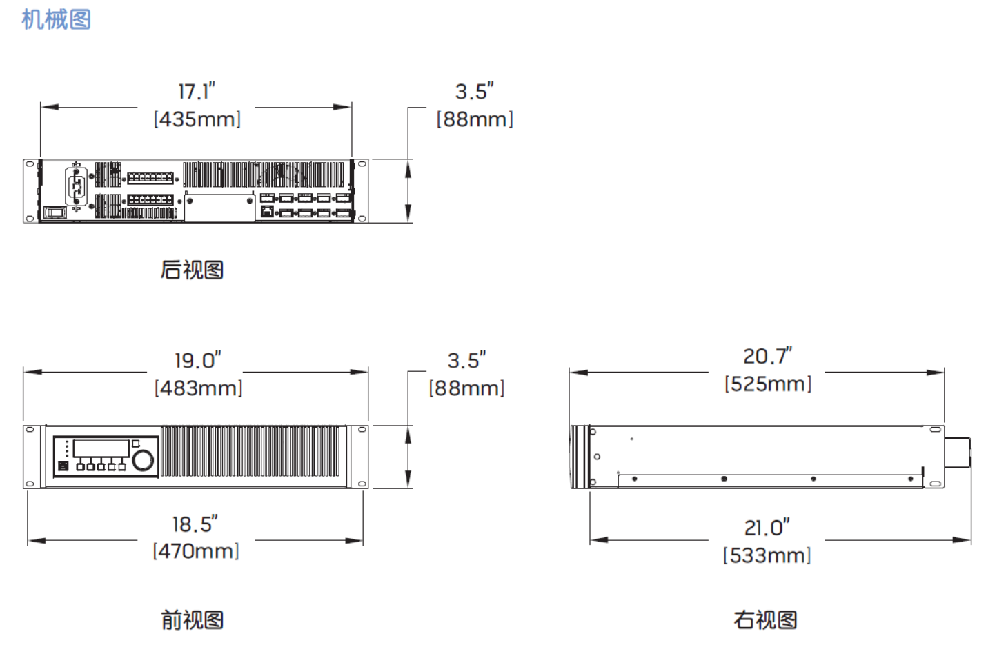 PowerMatch PM8500/8500N 可配置專業(yè)功率放大器 PowerMatch PM8500/8500N 可配置專業(yè)功率放大器