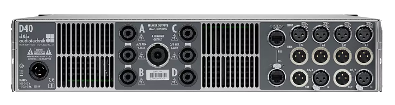 D40-d&b數(shù)字功放 D40-d&b數(shù)字功放