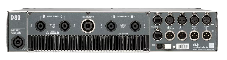 D80-d&b數(shù)字功放