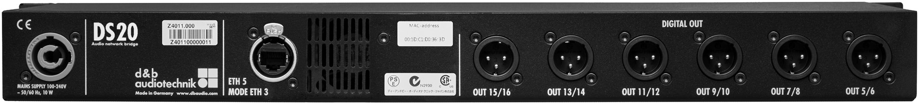 DS20-音頻網(wǎng)絡(luò)橋接器 DS20-音頻網(wǎng)絡(luò)橋接器