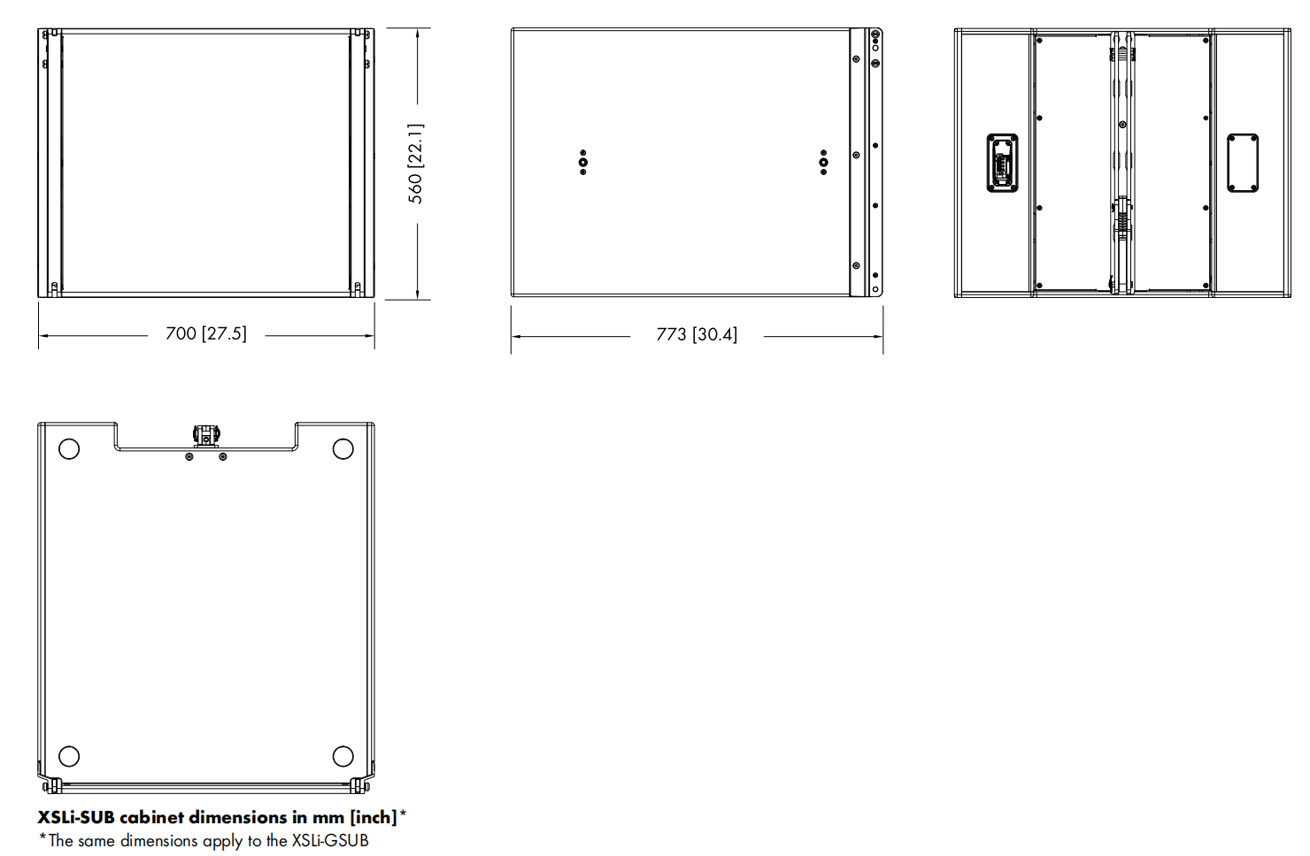 d&b XSLi-SUB d&b XSLi-SUB